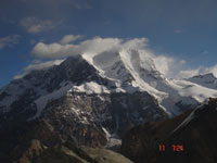 Communism Peak and Korzhenevskaya Peak