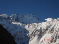 Communism Peak and Korzhenevskaya Peak