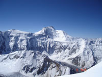 Communism Peak and Korzhenevskaya Peak