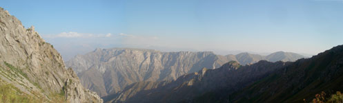 Вид на плато Пулатхан с Северо-Запада